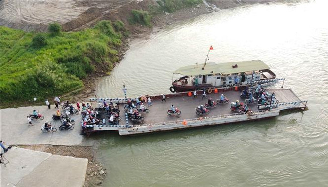 Hoạt động trở lại các bến phà tại Hải Phòng kết nối với Quảng Ninh ảnh 1