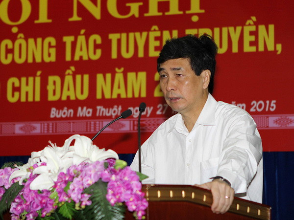 Ban Chỉ đạo Tây Nguyên thăm, chúc Tết các cơ quan báo chí ảnh 1