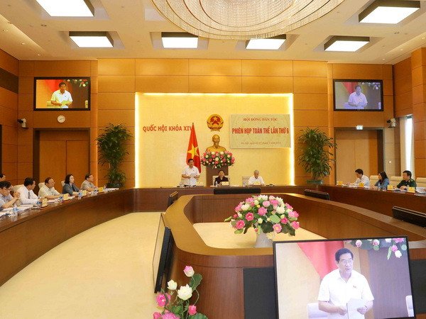 Bế mạc Phiên họp toàn thể lần thứ 6 Hội đồng Dân tộc của Quốc hội ảnh 1