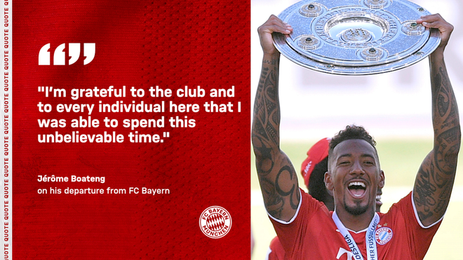 Jérôme Boateng: Tôi tự hào khi trở thành một phần lịch sử Bayern ảnh 1