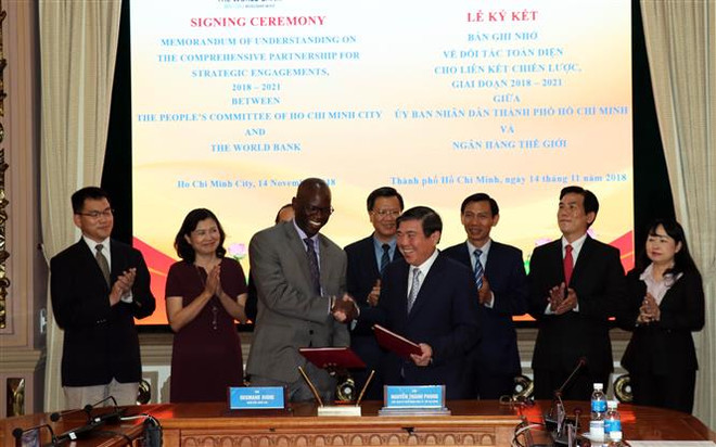 TP.HCM và Ngân hàng Thế giới tăng cường hợp tác giai đoạn 2018-2020 ảnh 1