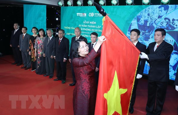 Lời cảm ơn của TTXVN sau Lễ kỷ niệm 60 năm thành lập TTX Giải phóng ảnh 1