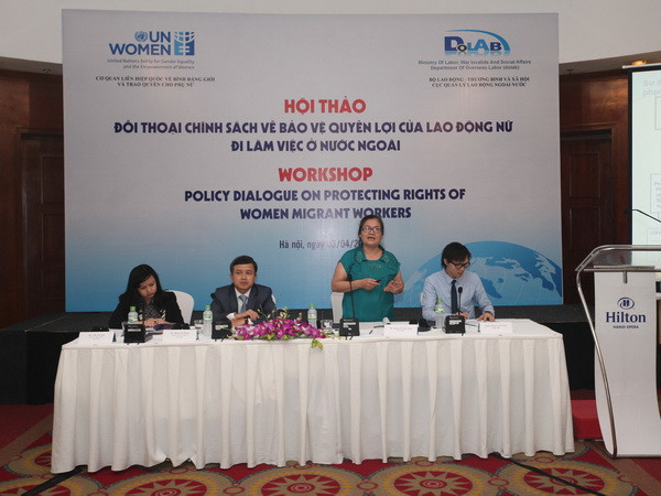 Bảo vệ quyền của người lao động nữ đi làm việc ở nước ngoài ảnh 1