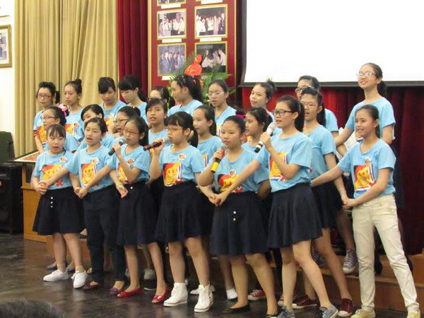 Trường Trưng Vương thí điểm đưa tiếng Đức vào bậc trung học cơ sở ảnh 1