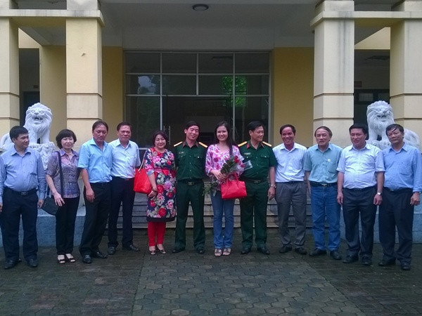 Hội cựu chiến binh TTXVN giao lưu với Sư đoàn 312 ảnh 4