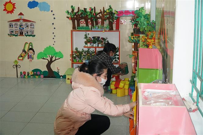 Nghệ An: Bảo đảm an toàn trường học khi F0 là học sinh tăng đột biến ảnh 2