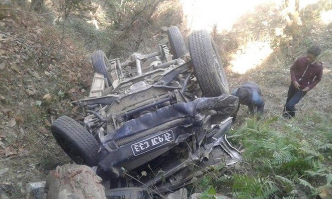 Xe jeep gặp nạn lao xuống hẻm núi khiến 9 người thiệt mạng ảnh 1