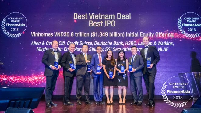 SSI nhận hai giải thưởng liên tiếp về tư vấn IPO từ FinanceAsia ảnh 1