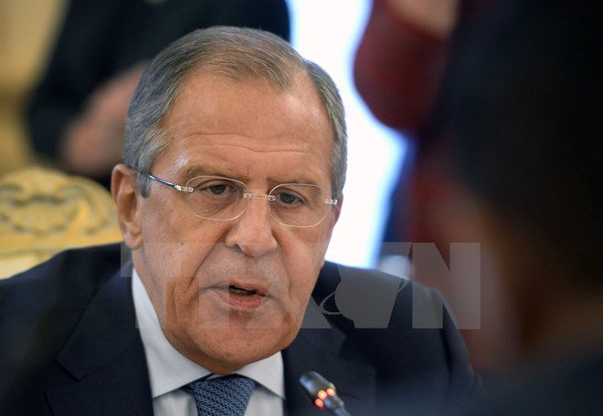 Ông Sergei Lavrov. (Nguồn: AFP/TTXVN) Nga và Serbia tăng cường mối quan hệ đối tác chiến lược ảnh 1