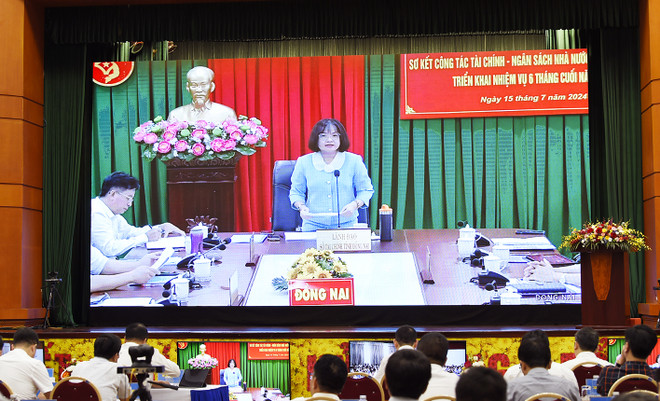 Thu ngân sách Nhà nước trong sáu tháng đạt trên 1.038 nghìn tỷ đồng. (Ảnh: Vietnam+) diem cau Dong Nai.jpg