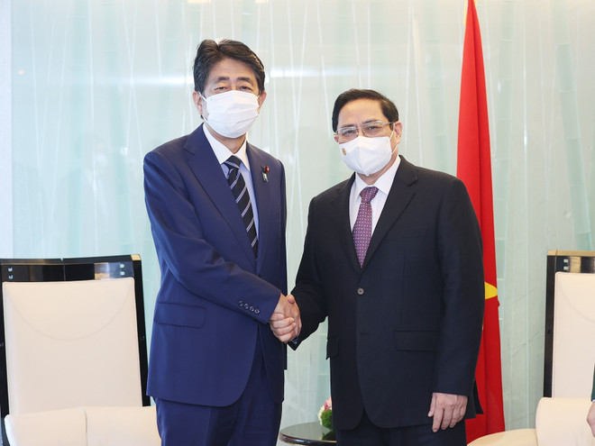 Thủ tướng Phạm Minh Chính tiếp các cựu chính khách Nhật Bản ảnh 1