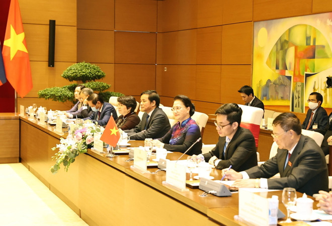 Quan hệ hợp tác giữa Quốc hội Việt Nam-Lào ngày càng gắn bó chặt chẽ ảnh 1