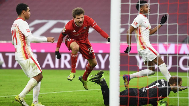 Bundesliga: Bayern-Leipzig chia điểm sau màn rượt đuổi tỷ số hấp dẫn ảnh 1