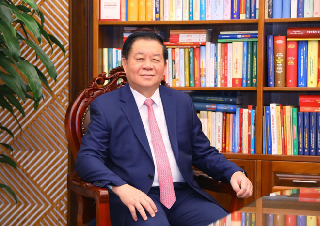Bí thư Trung ương Đảng, Trưởng ban Tuyên giáo Trung ương Nguyễn Trọng Nghĩa. (Nguồn: Ban Tuyên giáo Trung ương) Xây dựng nền báo chí ngày càng chuyên nghiệp, nhân văn và hiện đại ảnh 1