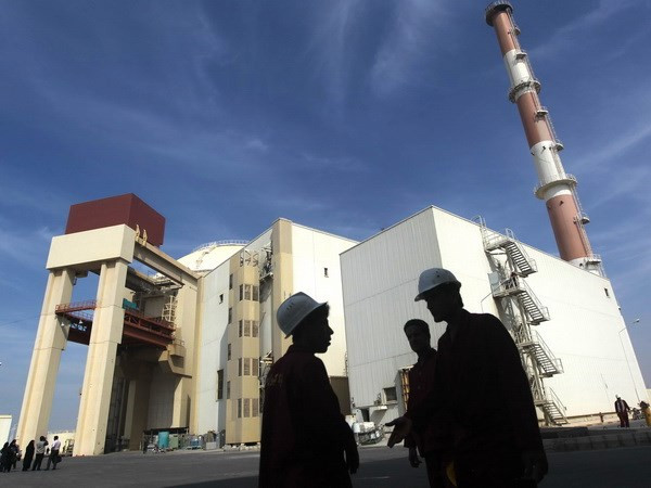 Lò phản ứng ở nhà máy điện hạt nhân Bushehr của Iran. (Nguồn: AFP/TTXVN) Mỹ cảnh báo Iran “thời gian đàm phán không vô tận” ảnh 1