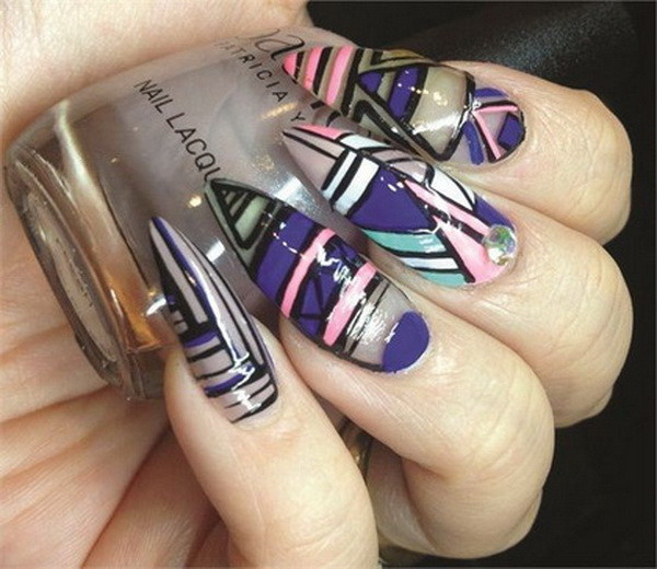 Lạ-Độc-Đẹp với xu hướng sơn móng tay phong cách "cut-out" ảnh 7