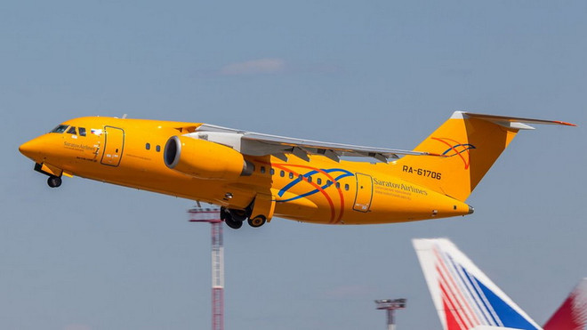 Máy bay Antonov An-148. (Nguồn: Sky News/TTXVN) Phi công máy bay An-148 xấu số đã báo cáo một lỗi kỹ thuật ảnh 1