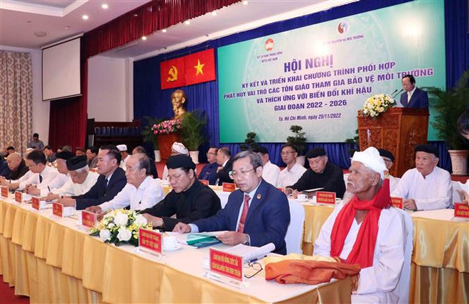 Các tôn giáo chung tay bảo vệ môi trường, chống biến đổi khí hậu ảnh 1