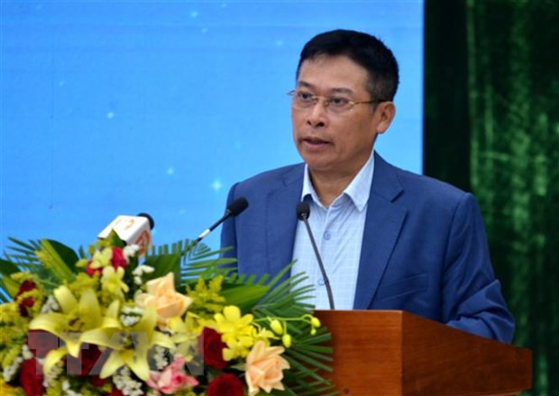 Ông Đào Trung Chính, Cục trưởng Cục Quy hoạch và Phát triển tài nguyên đất. (Ảnh: Quốc Dũng/TTXVN) Hơn 9 triệu lượt góp ý về đất đai: Ban soạn thảo luật tiếp thu ra sao? ảnh 1