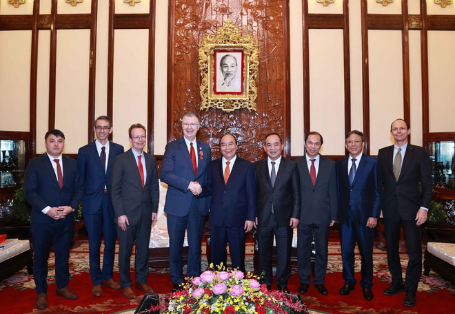 Chủ tịch nước Nguyễn Xuân Phúc tiếp Đại sứ Hoa Kỳ Daniel Kritenbrink ảnh 1