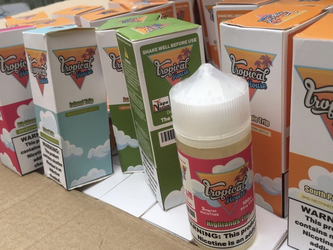Hà Nội phát hiện và thu giữ gần 14.000 lọ tinh dầu thuốc lá điện tử ảnh 1