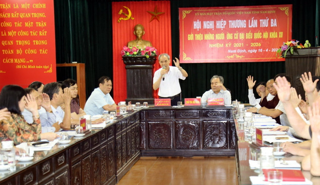 Bầu cử QH và HĐND: Các ứng cử viên được cử tri tín nhiệm, đánh giá cao ảnh 1