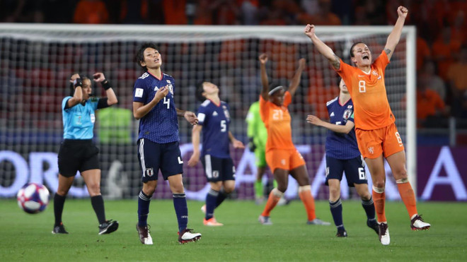 Nhật Bản bị loại sau thất bại trước Hà Lan. (Nguồn: Getty Images) Sạch bóng châu Á tại vòng chung kết World Cup nữ 2019 ảnh 1