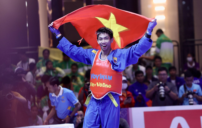 Vovinam giành liên tiếp 2 HCV cho Đoàn Việt Nam tại SEA Games 32 ảnh 1