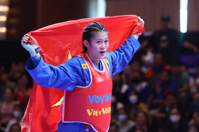Vovinam giành liên tiếp 2 HCV cho Đoàn Việt Nam tại SEA Games 32 ảnh 2
