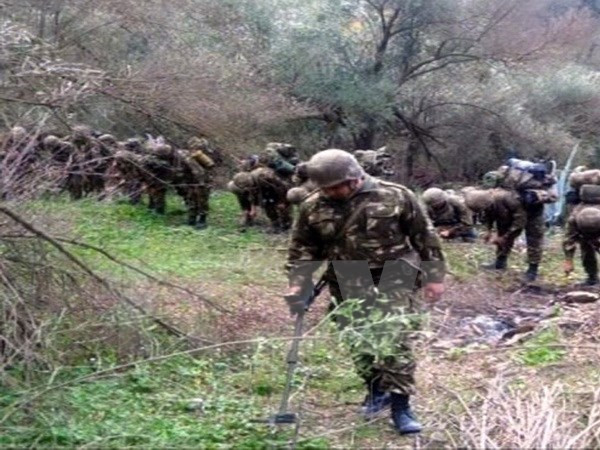 Algeria phá hủy 250.000 quả mìn dọc biên giới với Tunisia ảnh 1