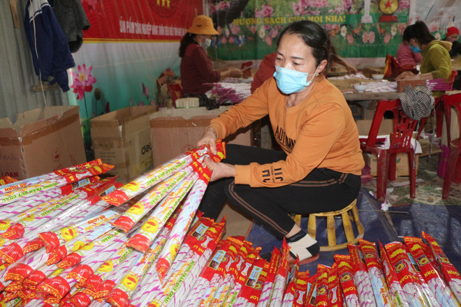 Làng hương trầm lớn nhất xứ Nghệ tất bật những ngày giáp Tết ảnh 2