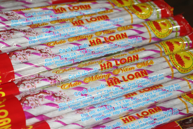 Làng hương trầm lớn nhất xứ Nghệ tất bật những ngày giáp Tết ảnh 1