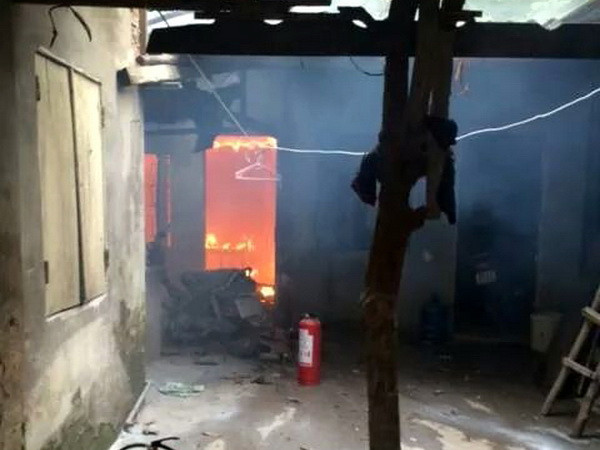 Thùng phuy phát nổ kinh hoàng, một người tử vong tại chỗ ảnh 1