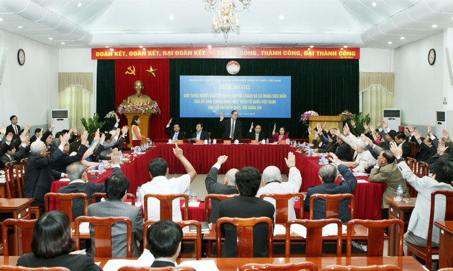 MTTQ Việt Nam có 5 người ứng cử Đại biểu Quốc hội khóa XIV ảnh 1