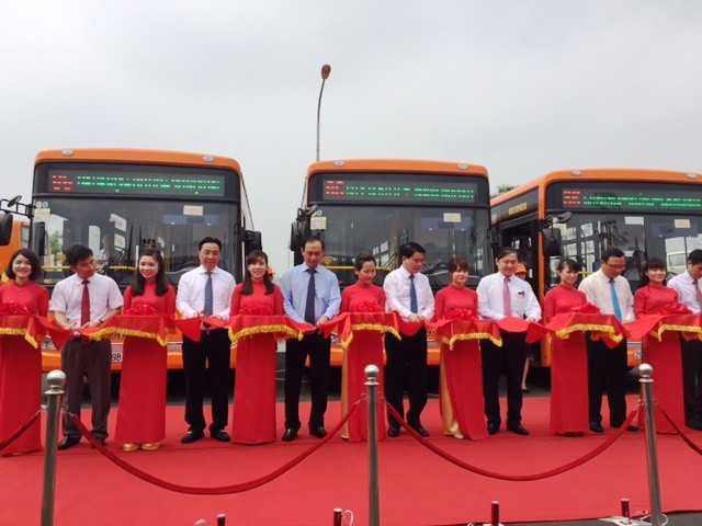 Khai trương tuyến xe buýt đến sân bay Nội Bài, giá vé 30.000 đồng ảnh 1