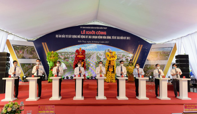 Hải Phòng đầu tư gần 600 tỷ đồng mở rộng đường ĐT 363 ảnh 1