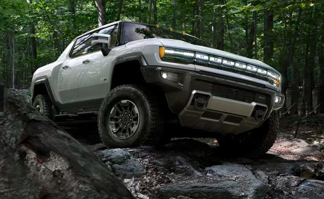 Mẫu xe bán tải Hummer EV Edition 1. (Nguồn: (GM) GM bán hết số xe bán tải Hummer EV 'Edition 1' cho đặt mua trước ảnh 1