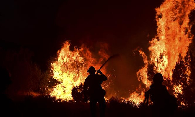 Cháy rừng tiếp tục hoành hành tại bang California của Mỹ ảnh 1