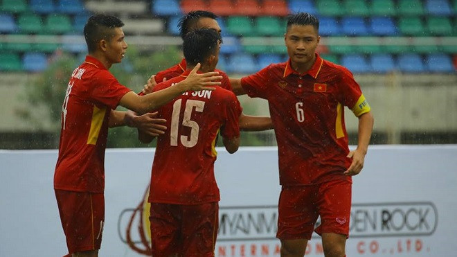 Đội tuyển U18 Việt Nam tạo "cơn mưa bàn thắng" trước U18 Brunei ảnh 1