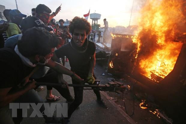 Iraq khẳng định lực lượng chính phủ không nổ súng vào người biểu tình ảnh 1