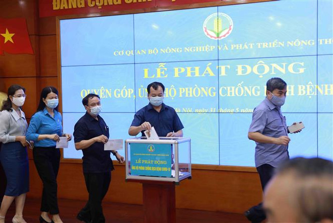 Các bộ, ngành, doanh nghiệp ủng hộ, hỗ trợ cho phòng, chống COVID-19 ảnh 1