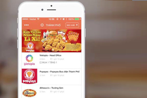 Ra mắt ứng dụng nhận và sử dụng các khuyến mãi miễn phí ảnh 1