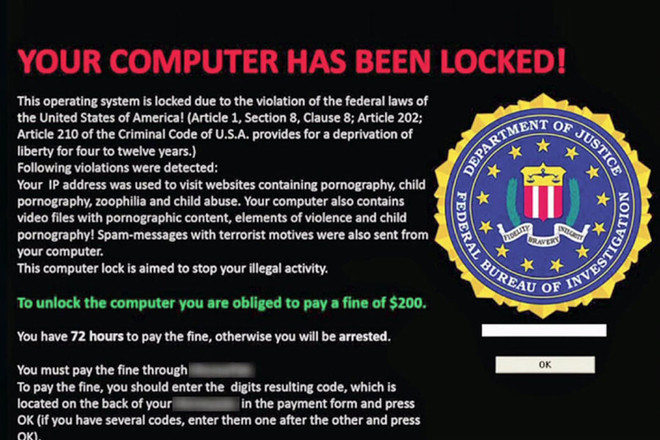 Mã độc “bắt cóc” dữ liệu, tống tiền lại xuất hiện vào dịp đầu năm ảnh 2