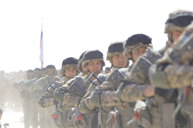 Lực lượng phản ứng nhanh của CSTO tập trận sát biên giới Afghanistan ảnh 4