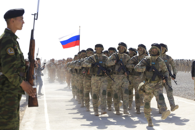 Lực lượng phản ứng nhanh của CSTO tập trận sát biên giới Afghanistan ảnh 3