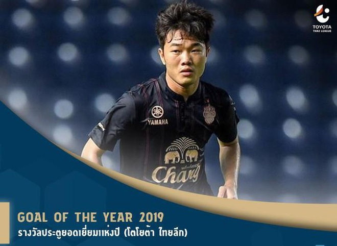 Siêu phẩm của Xuân Trường giành giải Bàn thắng đẹp nhất Thai League ảnh 1