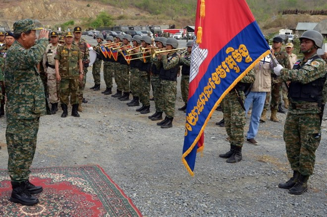 Campuchia, Mỹ bắt đầu tập trận "Người gác đền Angkor" ảnh 1