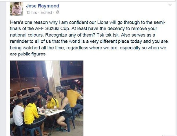 Cầu thủ Malaysia mặc áo đấu hút thuốc lá trước trận "đại chiến" ảnh 1