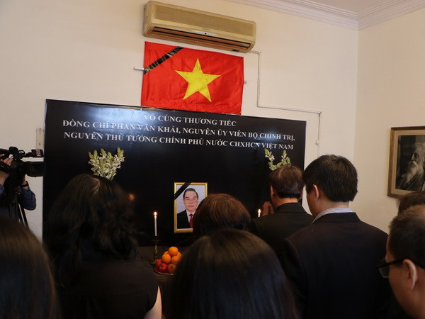 Lễ viếng nguyên Thủ tướng Phan Văn Khải tại Algeria, Ấn Độ, Đức ảnh 3