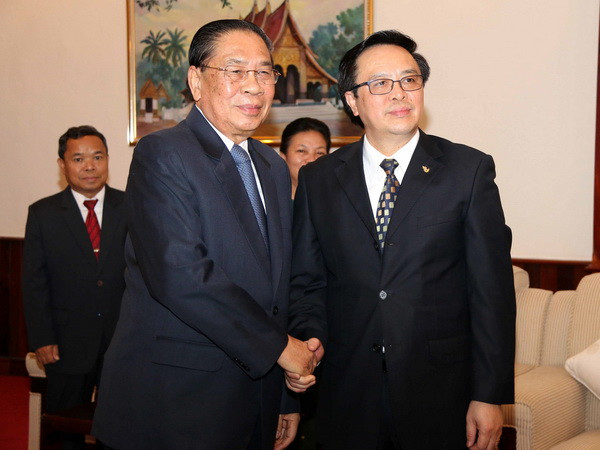 Đoàn Ban Đối ngoại Trung ương Đảng Cộng sản Việt Nam thăm Lào ảnh 1